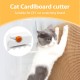 EIHI Pack of 2 Cat Scratching Board Cutter, Cardboard Cutter, Cat Scratching Board Cutter, DIY, Cat Scratching Board Cutting Card, Recycling Cutting Tool (Red and White) EIHI Pack of 2 Cat Scratching Board Cutter, Cardboard Cutter, Cat Scratching Board Cutter, DIY, Cat Scratching Board Cutting Card, Recycling Cutting Tool (Red and White)