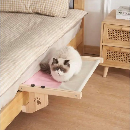 EL ÁTICO PETS Cat Hammock, Hammock for Cat, Window, Hanging on 2 Legs or Floor with 4 Legs, Cat Bed, Radiator, Hammock, Window for Cats, Large Cat Bed EL ÁTICO PETS Cat Hammock, Hammock for Cat, Window, Hanging on 2 Legs or Floor with 4 Legs, Cat Bed, Radiator, Hammock, Window for Cats, Large Cat Bed