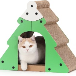 FUKUMARU Cat Scratching Board, High Cat Scratching Board Made of Corrugated Cardboard, Mountain Shape Vertical Cat Lounger Scratching Cardboard, Cat Scrathing Pad for Indoor Large Cats, Pets FUKUMARU Cat Scratching Board, High Cat Scratching Board Made of Corrugated Cardboard, Mountain Shape Vertical Cat Lounger Scratching Cardboard, Cat Scrathing Pad for Indoor Large Cats, Pets