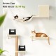 FUKUMARU Climbing Wall Cats, Cat Wall Elements, Climbing Wall Set, 10 Pieces, with Hanging Bridge with Non-Slip, Sturdy Scratching Posts with Jute, Rest and Hammock, up to 18 kg, Grey FUKUMARU Climbing Wall Cats, Cat Wall Elements, Climbing Wall Set, 10 Pieces, with Hanging Bridge with Non-Slip, Sturdy Scratching Posts with Jute, Rest and Hammock, up to 18 kg, Grey