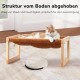 FUKUMARU Raised Cat Bed and Dog Bed, Large and Breathable, Made of High-Quality Birch Plywood, 53 W x 42 L x 25 H cm, Ideal for Cats and Small Dogs FUKUMARU Raised Cat Bed and Dog Bed, Large and Breathable, Made of High-Quality Birch Plywood, 53 W x 42 L x 25 H cm, Ideal for Cats and Small Dogs