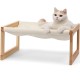 FUKUMARU Raised Cat Bed and Dog Bed, Large and Breathable, Made of High-Quality Birch Plywood, 53 W x 42 L x 25 H cm, Ideal for Cats and Small Dogs FUKUMARU Raised Cat Bed and Dog Bed, Large and Breathable, Made of High-Quality Birch Plywood, 53 W x 42 L x 25 H cm, Ideal for Cats and Small Dogs