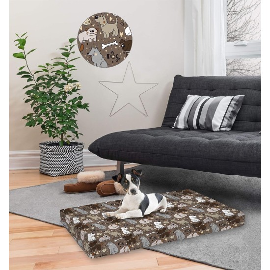 Fantasy Soft Mattress for Dogs and Cats, 80x50cm Fantasy Soft Mattress for Dogs and Cats, 80x50cm