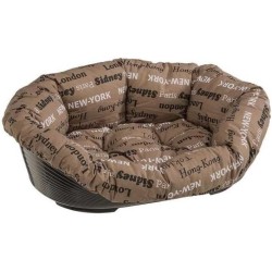 Ferplast 70222999ZP Sofa 2 Cat Bed Blue Checked Ferplast 70222999ZP Sofa 2 Cat Bed Blue Checked