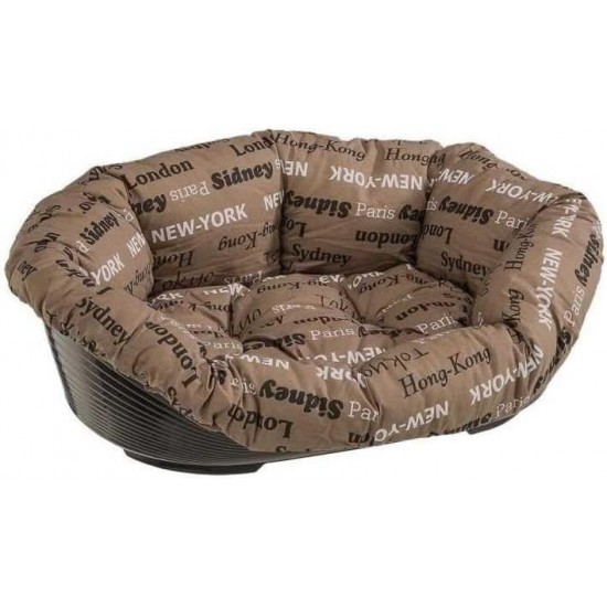 Ferplast 70222999ZP Sofa 2 Cat Bed Blue Checked Ferplast 70222999ZP Sofa 2 Cat Bed Blue Checked