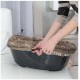 Ferplast 70222999ZP Sofa 2 Cat Bed Blue Checked