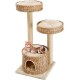Ferplast Amir Cat Scratching Post, 50 x 50 x 102.5 cm, Brown Ferplast Amir Cat Scratching Post, 50 x 50 x 102.5 cm, Brown