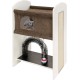 Ferplast Amir Cat Scratching Post, 50 x 50 x 102.5 cm, Brown Ferplast Amir Cat Scratching Post, 50 x 50 x 102.5 cm, Brown