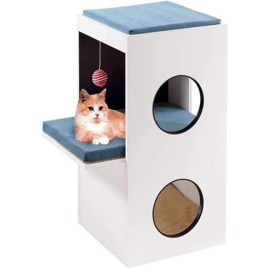 Ferplast Amir Cat Scratching Post, 50 x 50 x 102.5 cm, Brown Ferplast Amir Cat Scratching Post, 50 x 50 x 102.5 cm, Brown