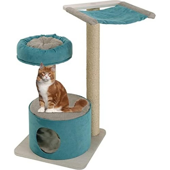 Ferplast Amir Cat Scratching Post, 50 x 50 x 102.5 cm, Brown Ferplast Amir Cat Scratching Post, 50 x 50 x 102.5 cm, Brown