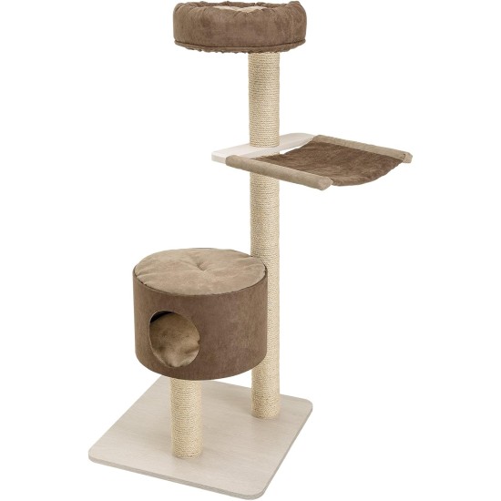Ferplast Amir Cat Scratching Post, 50 x 50 x 102.5 cm, Brown Ferplast Amir Cat Scratching Post, 50 x 50 x 102.5 cm, Brown