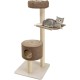 Ferplast Amir Cat Scratching Post, 50 x 50 x 102.5 cm, Brown Ferplast Amir Cat Scratching Post, 50 x 50 x 102.5 cm, Brown