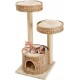 Ferplast Amir Cat Scratching Post, 50 x 50 x 102.5 cm, Brown Ferplast Amir Cat Scratching Post, 50 x 50 x 102.5 cm, Brown
