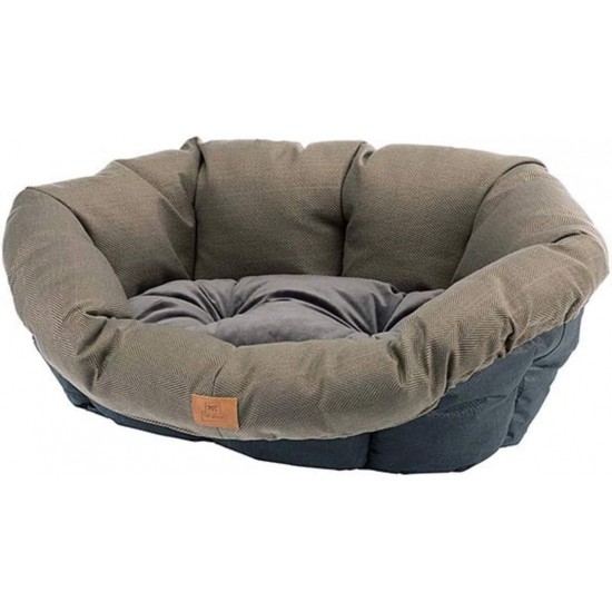 Ferplast Ferplast Sofa Cushion for Dogs and Cats, Padded Cover, Soft Washable Cotton Padding, Adjustable with Elastic Band, 52 x 39 x H 21 cm, Brown Ferplast Ferplast Sofa Cushion for Dogs and Cats, Padded Cover, Soft Washable Cotton Padding, Adjustable with Elastic Band, 52 x 39 x H 21 cm, Brown