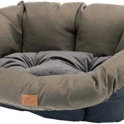 Ferplast Ferplast Sofa Cushion for Dogs and Cats, Padded Cover, Soft Washable Cotton Padding, Adjustable with Elastic Band, 52 x 39 x H 21 cm, Brown Ferplast Ferplast Sofa Cushion for Dogs and Cats, Padded Cover, Soft Washable Cotton Padding, Adjustable with Elastic Band, 52 x 39 x H 21 cm, Brown