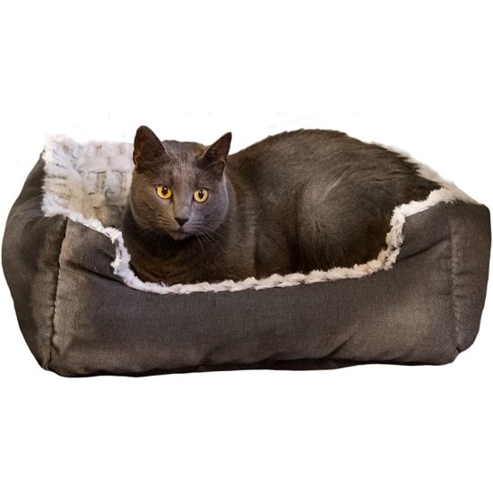 Ferplast Hundekissen Hundesofa Hundebett für Mittelgroße Hunde Katzenkissen Katzenbett Flauschig Plüsch Weich Waschbar 55 x 48 x h 18 cm. Ferplast Hundekissen Hundesofa Hundebett für Mittelgroße Hunde Katzenkissen Katzenbett Flauschig Plüsch Weich Waschbar 55 x 48 x h 18 cm.