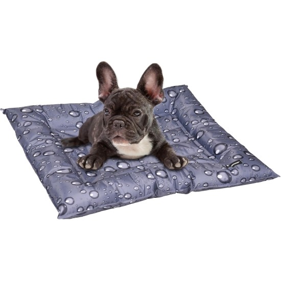 Flamingo Cooling Bed FRESK Drop Grey XL 76 x 116 cm Flamingo Cooling Bed FRESK Drop Grey XL 76 x 116 cm