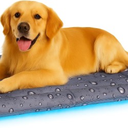Flamingo Cooling Bed FRESK Drop Grey XL 76 x 116 cm Flamingo Cooling Bed FRESK Drop Grey XL 76 x 116 cm