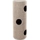 Flamingo Greta Scratching Tower - Large | Grey/Natural/Light Brown | Padded Lying Surface & Cuddly Caves - Pure Pampering for Your Cat Flamingo Greta Scratching Tower - Large | Grey/Natural/Light Brown | Padded Lying Surface & Cuddly Caves - Pure Pampering for Your Cat