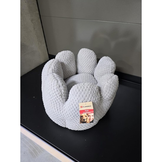 Flamingo Jacquard Sleeping Area - Round Grey | Soft, Cosy & Stylish for Cats & Small Dogs! Flamingo Jacquard Sleeping Area - Round Grey | Soft, Cosy & Stylish for Cats & Small Dogs!