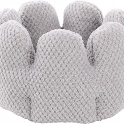 Flamingo Jacquard Sleeping Area - Round Grey | Soft, Cosy & Stylish for Cats & Small Dogs! Flamingo Jacquard Sleeping Area - Round Grey | Soft, Cosy & Stylish for Cats & Small Dogs!