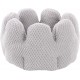 Flamingo Jacquard Sleeping Area - Round Grey | Soft, Cosy & Stylish for Cats & Small Dogs! Flamingo Jacquard Sleeping Area - Round Grey | Soft, Cosy & Stylish for Cats & Small Dogs!