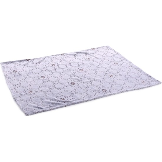 Flamingo Marva Blanket Rectangular Grey 100 x 70 x 0.5 cm Flamingo Marva Blanket Rectangular Grey 100 x 70 x 0.5 cm