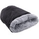 Flamingo Pet Products Dorsa 2-in-1 Sleeping Bag, Black, Diameter 36 x 60 cm, for Cats Flamingo Pet Products Dorsa 2-in-1 Sleeping Bag, Black, Diameter 36 x 60 cm, for Cats