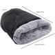 Flamingo Pet Products Dorsa 2-in-1 Sleeping Bag, Black, Diameter 36 x 60 cm, for Cats Flamingo Pet Products Dorsa 2-in-1 Sleeping Bag, Black, Diameter 36 x 60 cm, for Cats
