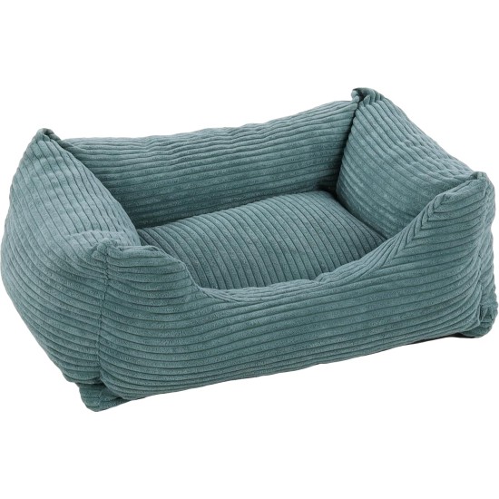 Flamingo Rectangular Velutto Basket Blue - 65 x 50 cm Ideal for French Bulldogs, Dachshunds, Beagles and Cats, Luxury Comfort and Stylish Design Flamingo Rectangular Velutto Basket Blue - 65 x 50 cm Ideal for French Bulldogs, Dachshunds, Beagles and Cats, Luxury Comfort and Stylish Design
