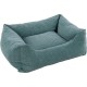 Flamingo Rectangular Velutto Basket Blue - 65 x 50 cm Ideal for French Bulldogs, Dachshunds, Beagles and Cats, Luxury Comfort and Stylish Design Flamingo Rectangular Velutto Basket Blue - 65 x 50 cm Ideal for French Bulldogs, Dachshunds, Beagles and Cats, Luxury Comfort and Stylish Design