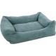 Flamingo Rectangular Velutto Basket Blue - 65 x 50 cm Ideal for French Bulldogs, Dachshunds, Beagles and Cats, Luxury Comfort and Stylish Design Flamingo Rectangular Velutto Basket Blue - 65 x 50 cm Ideal for French Bulldogs, Dachshunds, Beagles and Cats, Luxury Comfort and Stylish Design