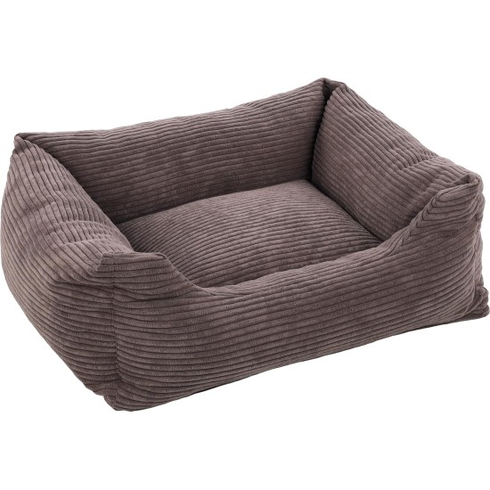 Flamingo Rectangular Velutto Basket Blue - 65 x 50 cm Ideal for French Bulldogs, Dachshunds, Beagles and Cats, Luxury Comfort and Stylish Design Flamingo Rectangular Velutto Basket Blue - 65 x 50 cm Ideal for French Bulldogs, Dachshunds, Beagles and Cats, Luxury Comfort and Stylish Design