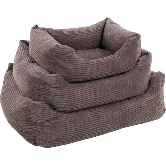 Flamingo Rectangular Velutto Basket Blue - 65 x 50 cm Ideal for French Bulldogs, Dachshunds, Beagles and Cats, Luxury Comfort and Stylish Design Flamingo Rectangular Velutto Basket Blue - 65 x 50 cm Ideal for French Bulldogs, Dachshunds, Beagles and Cats, Luxury Comfort and Stylish Design