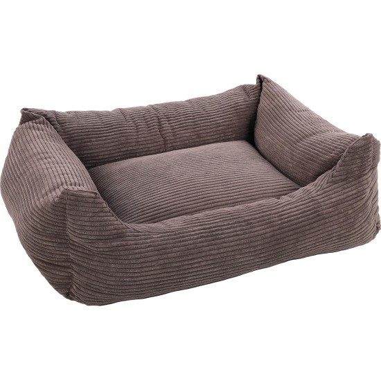 Flamingo Rectangular Velutto Basket Blue - 65 x 50 cm Ideal for French Bulldogs, Dachshunds, Beagles and Cats, Luxury Comfort and Stylish Design Flamingo Rectangular Velutto Basket Blue - 65 x 50 cm Ideal for French Bulldogs, Dachshunds, Beagles and Cats, Luxury Comfort and Stylish Design