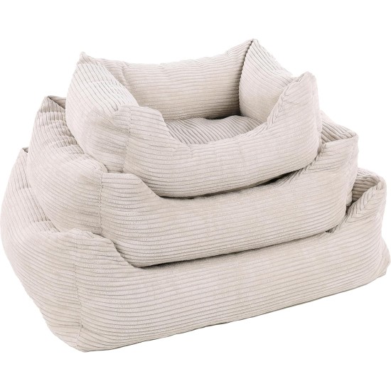 Flamingo Rectangular Velutto Basket Blue - 65 x 50 cm Ideal for French Bulldogs, Dachshunds, Beagles and Cats, Luxury Comfort and Stylish Design Flamingo Rectangular Velutto Basket Blue - 65 x 50 cm Ideal for French Bulldogs, Dachshunds, Beagles and Cats, Luxury Comfort and Stylish Design