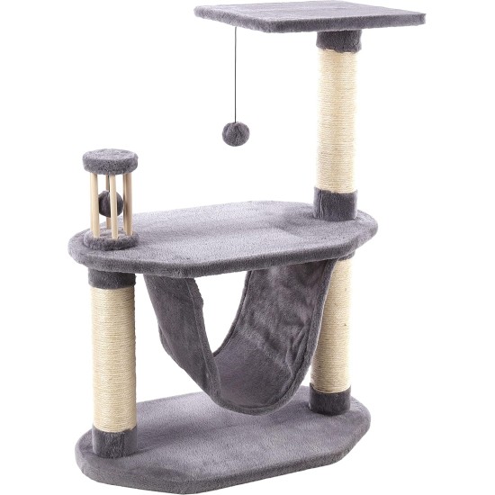 Flamingo Scratching Tree Arpont Grey 62 x 37 x 86 cm Flamingo Scratching Tree Arpont Grey 62 x 37 x 86 cm