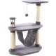 Flamingo Scratching Tree Arpont Grey 62 x 37 x 86 cm Flamingo Scratching Tree Arpont Grey 62 x 37 x 86 cm