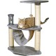Flamingo Scratching Tree Arpont Grey 62 x 37 x 86 cm Flamingo Scratching Tree Arpont Grey 62 x 37 x 86 cm