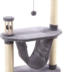 Flamingo Scratching Tree Arpont Grey 62 x 37 x 86 cm Flamingo Scratching Tree Arpont Grey 62 x 37 x 86 cm