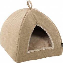 Flamingo Sleeping Area Isidoor + Zip Beige 38 x 38 x 40 cm Flamingo Sleeping Area Isidoor + Zip Beige 38 x 38 x 40 cm