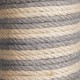 Flamingo Wilma Grey Cat Scratching Post - 58 x 33 x 69 cm - Cat Pole - Hammock and Padded Platform - Toy with Bell for More Fun