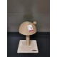 Flamingo Wilma Grey Cat Scratching Post - 58 x 33 x 69 cm - Cat Pole - Hammock and Padded Platform - Toy with Bell for More Fun