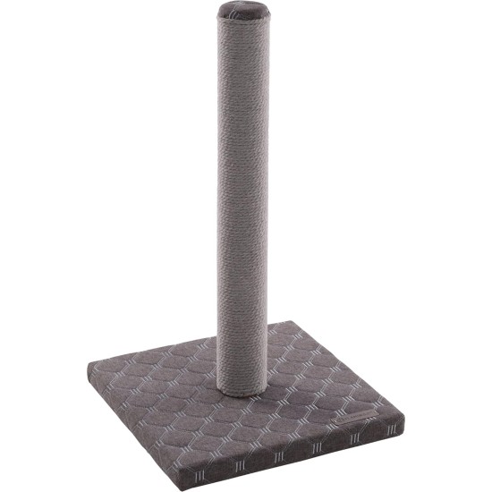 Flamingo Wilma Grey Cat Scratching Post - 58 x 33 x 69 cm - Cat Pole - Hammock and Padded Platform - Toy with Bell for More Fun Flamingo Wilma Grey Cat Scratching Post - 58 x 33 x 69 cm - Cat Pole - Hammock and Padded Platform - Toy with Bell for More Fun
