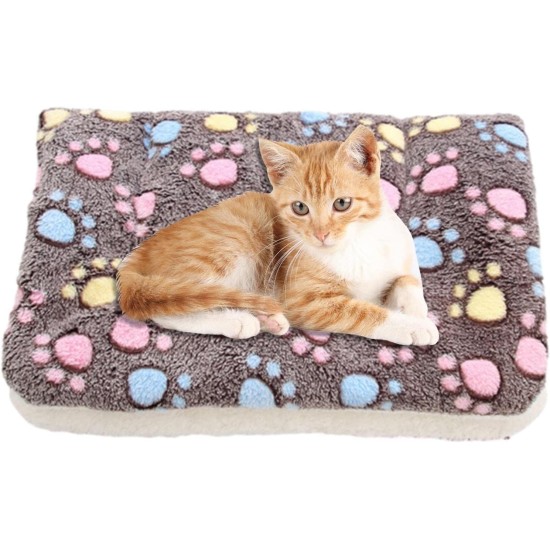 Fleece Pet Blankets, Dog Blanket, Cat Blanket, Fluffy and Soft Cat Blanket for Cat, Cat Bed Mat with Cute Prints, Flannel Throw, Medium Pets Fleece Pet Blankets, Dog Blanket, Cat Blanket, Fluffy and Soft Cat Blanket for Cat, Cat Bed Mat with Cute Prints, Flannel Throw, Medium Pets