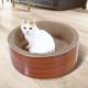 FluffyDream Cat Scratcher with Cat Toy Marble Rack, Built-in Ball, L-shaped Scratcher, Cardboard Lounge Bed, Stable and Durable, Furniture Protection, Reversible FluffyDream Cat Scratcher with Cat Toy Marble Rack, Built-in Ball, L-shaped Scratcher, Cardboard Lounge Bed, Stable and Durable, Furniture Protection, Reversible