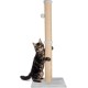 FluffyDream Cat Scratcher with Cat Toy Marble Rack, Built-in Ball, L-shaped Scratcher, Cardboard Lounge Bed, Stable and Durable, Furniture Protection, Reversible FluffyDream Cat Scratcher with Cat Toy Marble Rack, Built-in Ball, L-shaped Scratcher, Cardboard Lounge Bed, Stable and Durable, Furniture Protection, Reversible