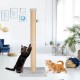 FluffyDream Cat Scratcher with Cat Toy Marble Rack, Built-in Ball, L-shaped Scratcher, Cardboard Lounge Bed, Stable and Durable, Furniture Protection, Reversible FluffyDream Cat Scratcher with Cat Toy Marble Rack, Built-in Ball, L-shaped Scratcher, Cardboard Lounge Bed, Stable and Durable, Furniture Protection, Reversible