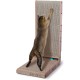 FluffyDream Cat Scratcher with Cat Toy Marble Rack, Built-in Ball, L-shaped Scratcher, Cardboard Lounge Bed, Stable and Durable, Furniture Protection, Reversible FluffyDream Cat Scratcher with Cat Toy Marble Rack, Built-in Ball, L-shaped Scratcher, Cardboard Lounge Bed, Stable and Durable, Furniture Protection, Reversible