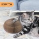 FluffyDream Cat Scratcher with Cat Toy Marble Rack, Built-in Ball, L-shaped Scratcher, Cardboard Lounge Bed, Stable and Durable, Furniture Protection, Reversible FluffyDream Cat Scratcher with Cat Toy Marble Rack, Built-in Ball, L-shaped Scratcher, Cardboard Lounge Bed, Stable and Durable, Furniture Protection, Reversible